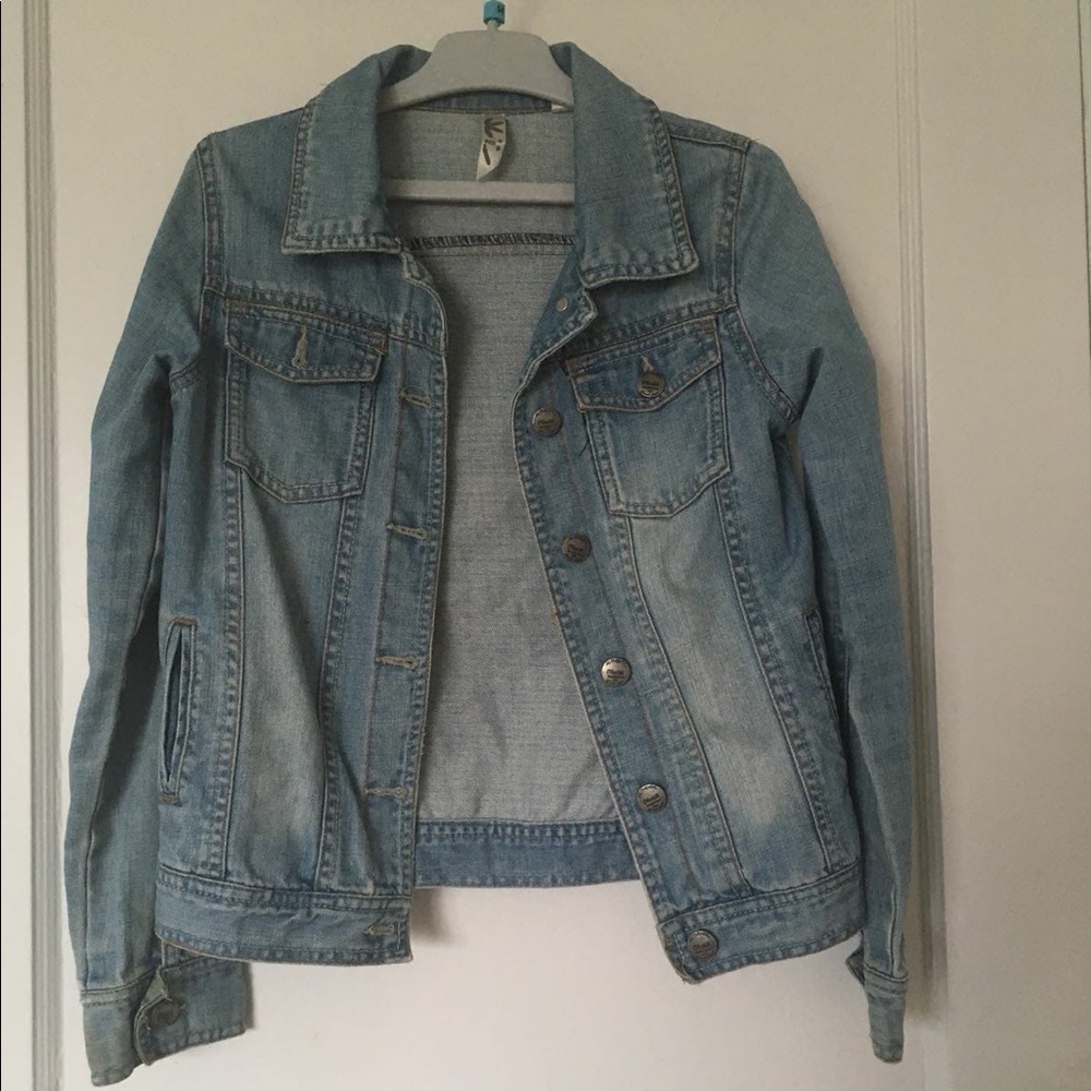 Unisex kid jean jacket